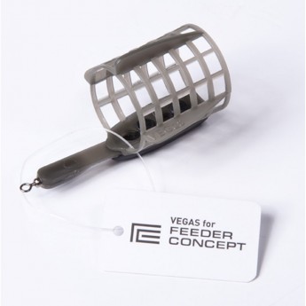 Кормушка фидерная FEEDER CONCEPT Vegas Сетка Малая 40г Кормушка фидерная FEEDER CONCEPT Vegas Сетка Малая 40г