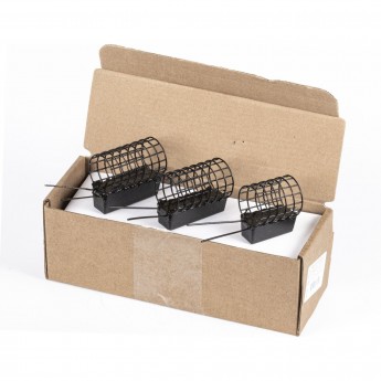 Набор металлических фидерных кормушек FEEDER CONCEPT M1 течение 80г 100г 120г 3шт Набор металлических фидерных кормушек FEEDER CONCEPT M1 течение 80г 100г 120г 3шт