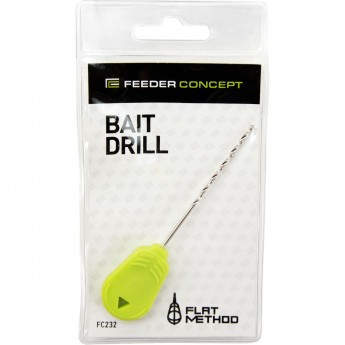 Сверло для насадок FEEDER CONCEPT FLAT METHOD BAIT DRILL Сверло для насадок FEEDER CONCEPT FLAT METHOD BAIT DRILL